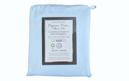 100% Organic Cotton Sheet Set